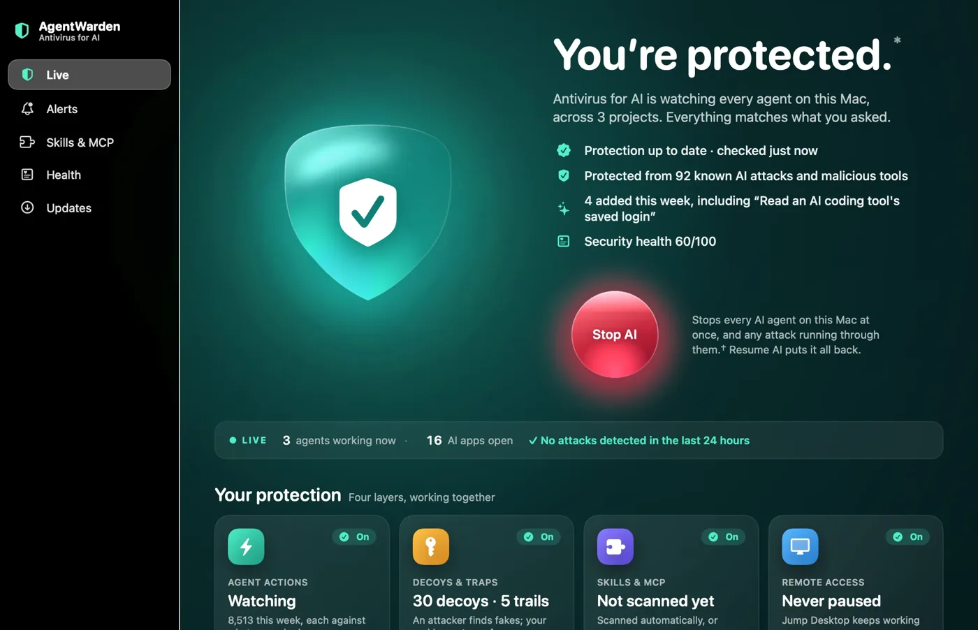 AgentWarden on a Mac